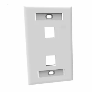 FACEPLATE FURUKAWA 2 POS BLANCO-GLOSSY