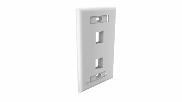 FACEPLATE FURUKAWA 2 POS BLANCO-GLOSSY - Image 2