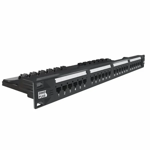 PACHERA FURUKAWA CAT.5E 24 PORT MODULAR CARGADA