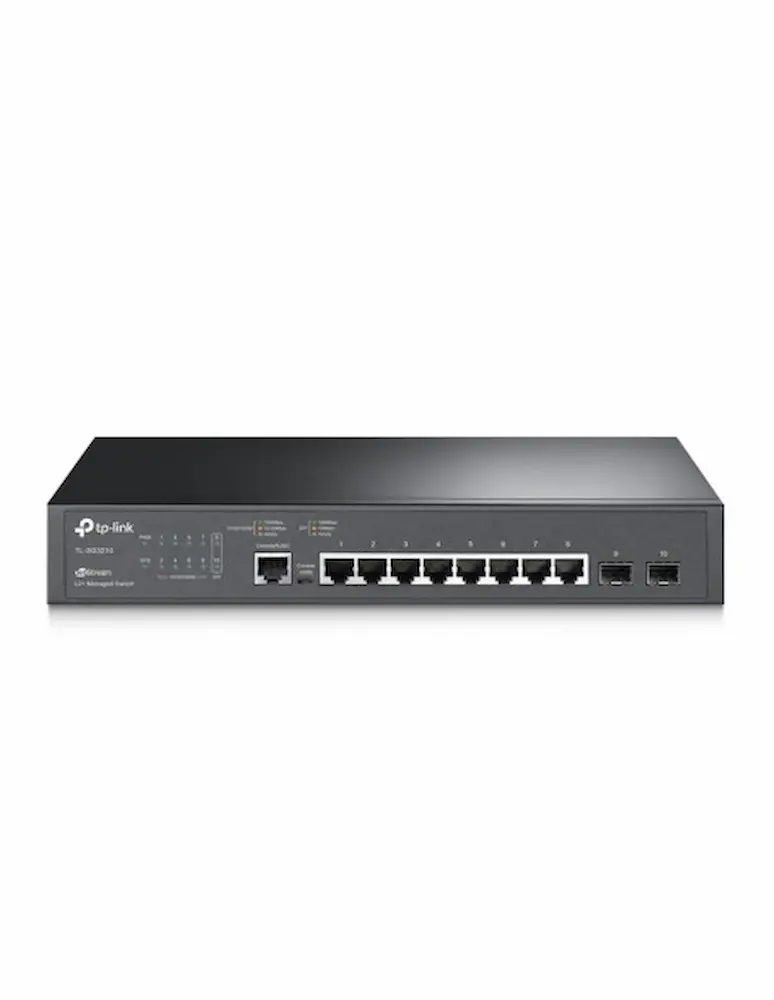 SWITCH ADMINISTRABLE L2 DE 8 PUERTOS GIGABIT CON 2 RANURAS SFP JETSTREAM