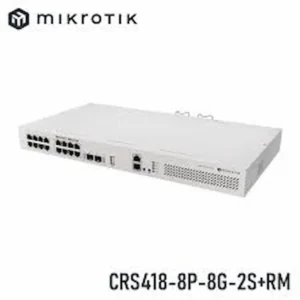 SWITCH MIKROTIK CRS418-8P-8G-2S+RM CF