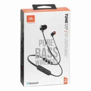 JBL AURICULAR BLUETOOTH  TUNE 125BT BLACK