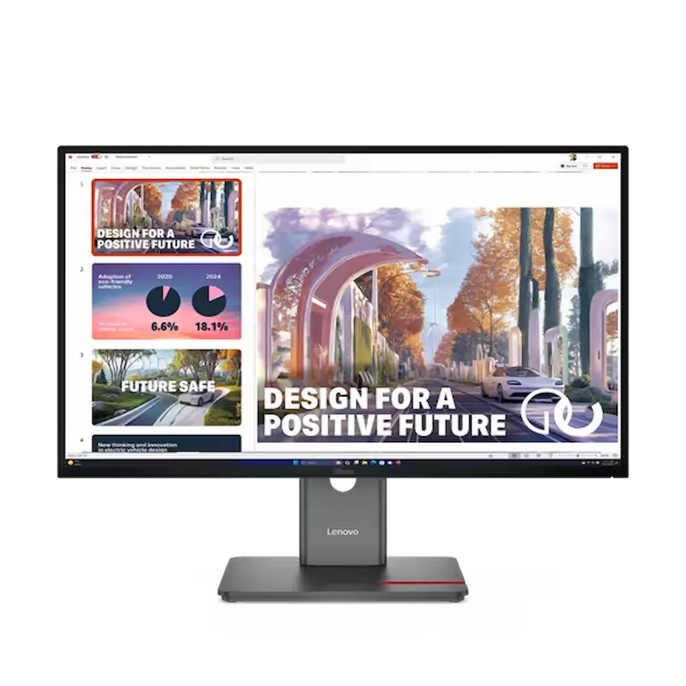 MONITOR LENOVO P27QD-40 HDMI-DP-USB C-USB-RJ45