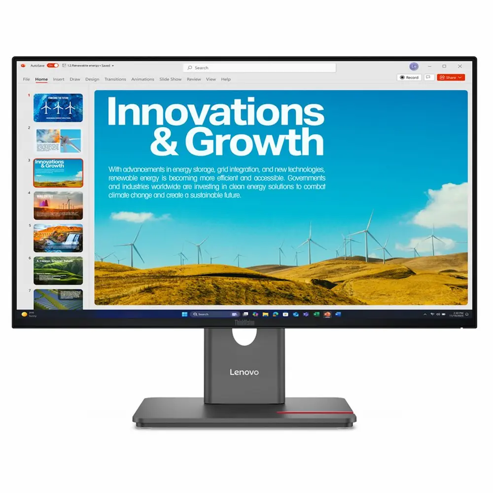 MONITOR LENOVO P24QD 23.8" HDMI-DP-USBC RJ45