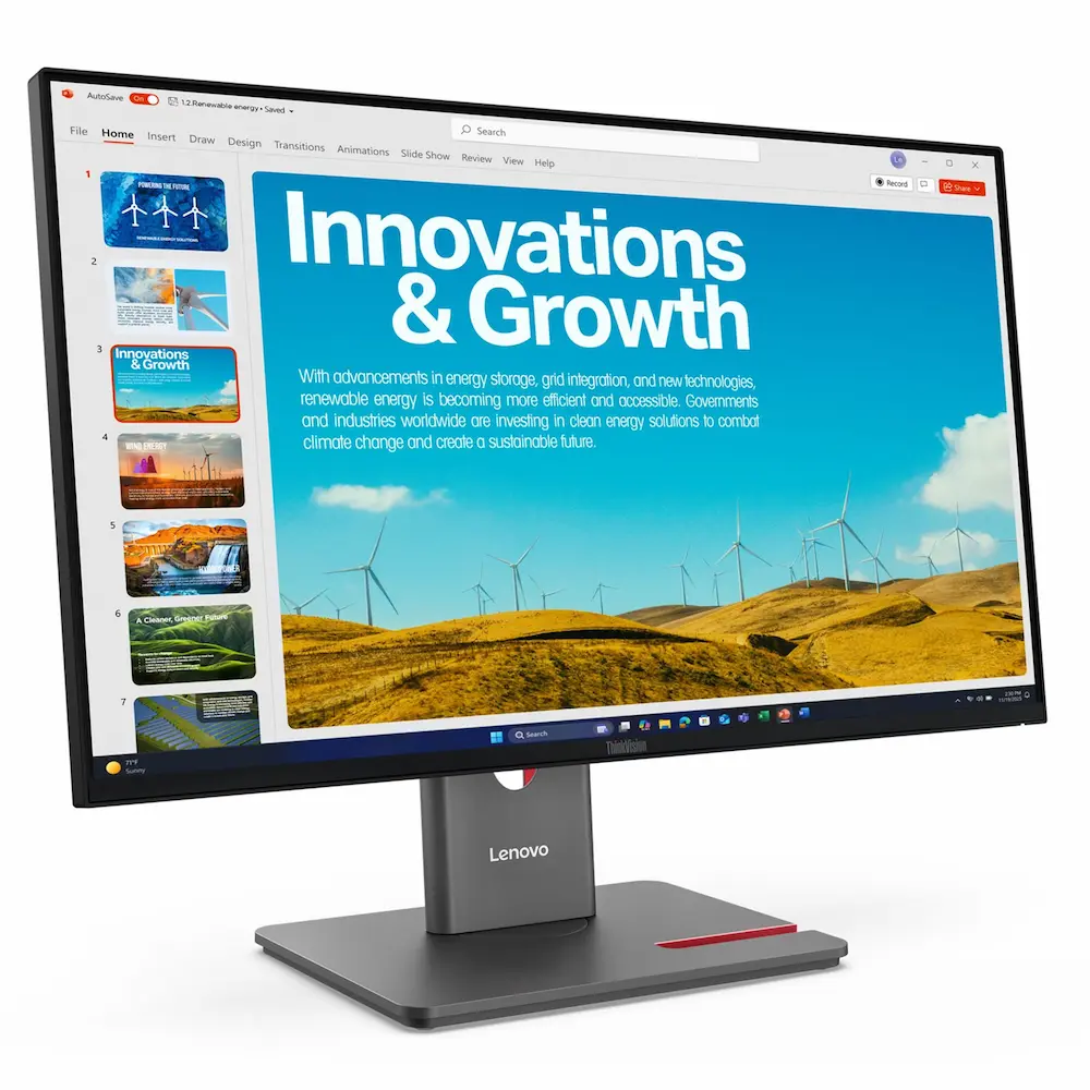 MONITOR LENOVO P24QD 23.8" HDMI-DP-USBC RJ45 - Image 2