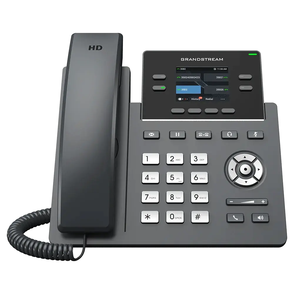 GRANDSTREAM TEL IP 4 LINEAS 4 SIP POE GIGA