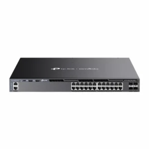 TP-LINK SWITCH 24 PORT GIGA STACK L3 POE+