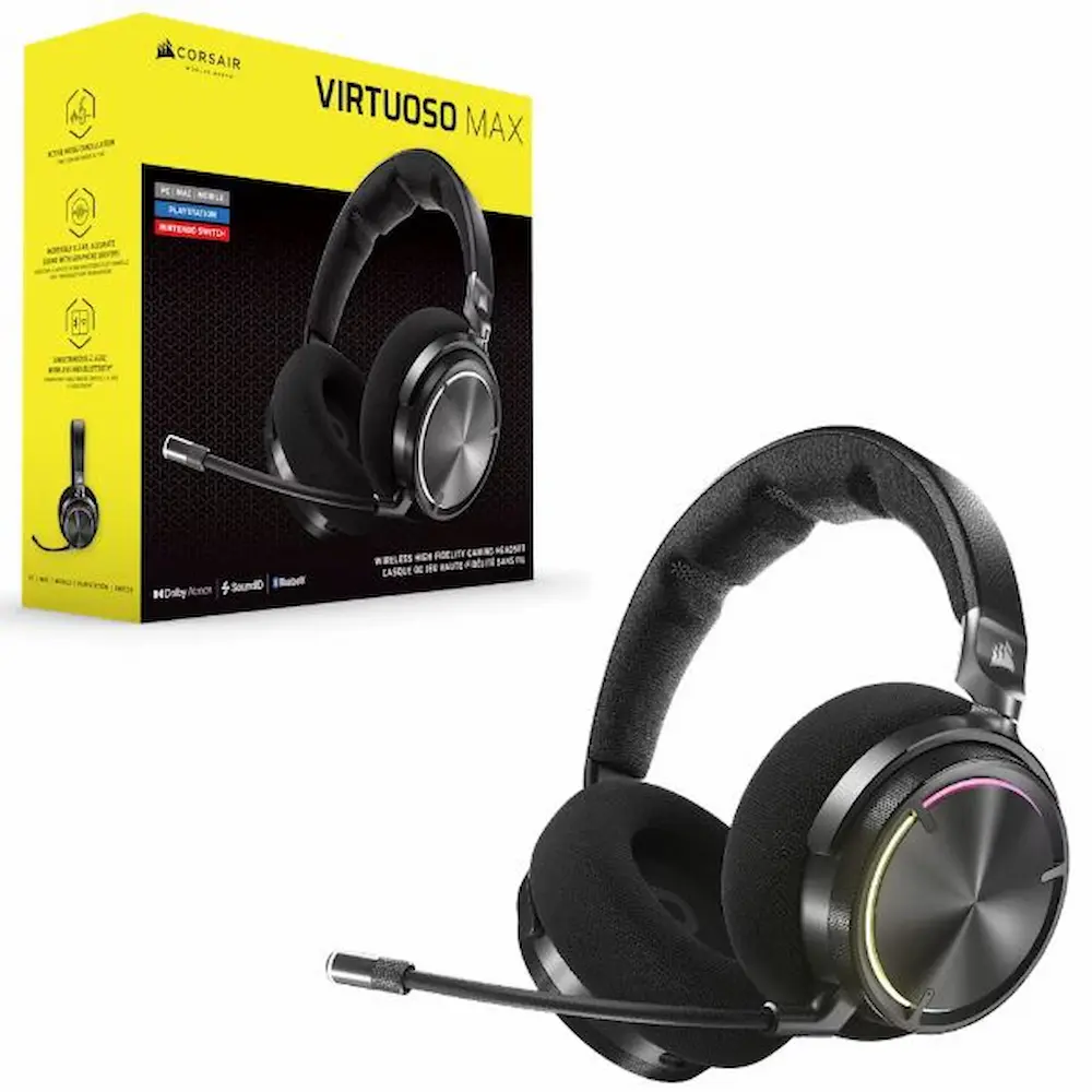 AURICULAR CORSAIR VIRTUOSO MAX WIRELES C - Imagen 2
