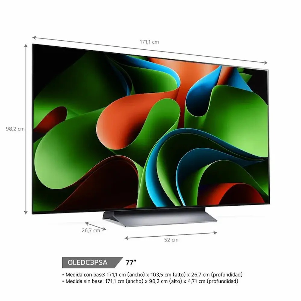 TELEVISOR LG OLED 77 ULTRA HD AI THINQ - Imagen 2