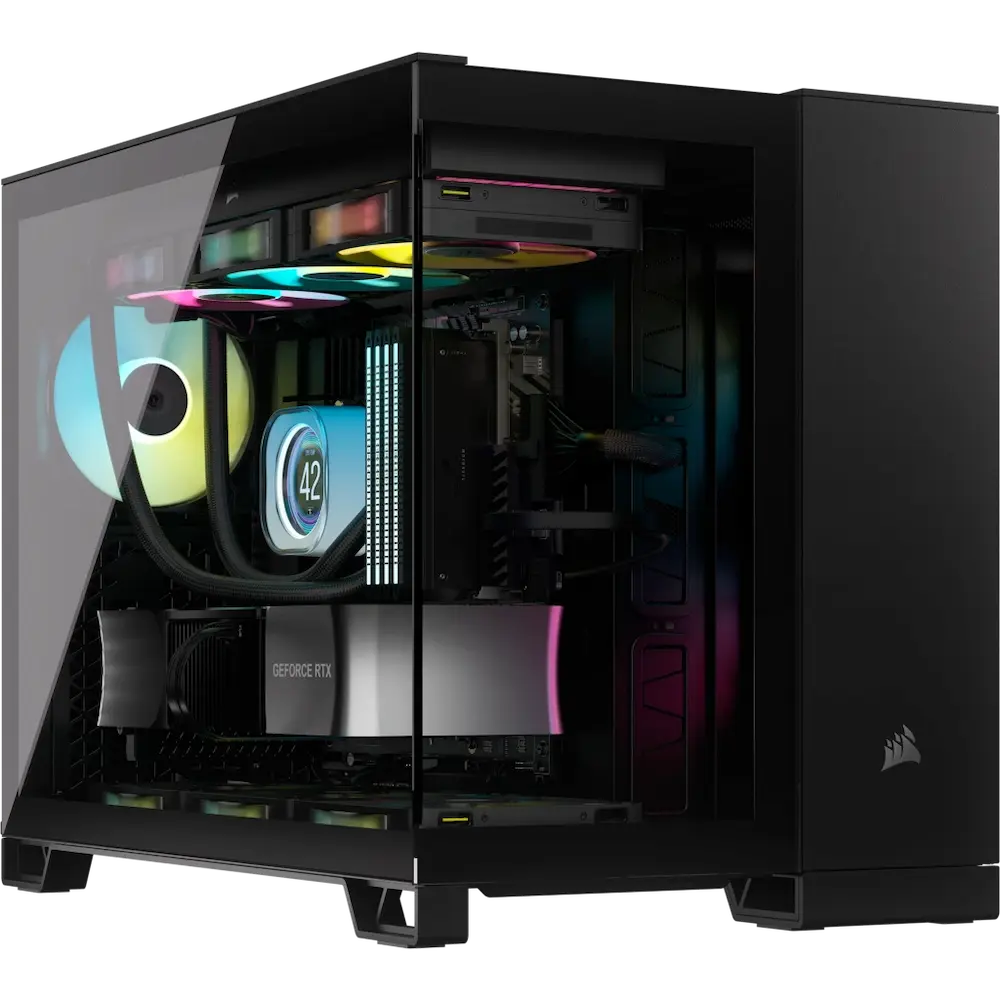 GABINETE CORSAIR 2500X LINK TG BLACK