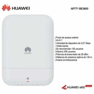 PUNTO DE ACCESO EXTERIOR HUAWEI eKitEngine AP771 Wi-Fi 7