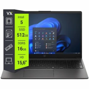 NOTEBOOK HP 250RG10 5-120U 15 16GB/512 PC