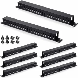 Organizador Horizontal de Cables APC Easy Rack 1U para Rack de 19″